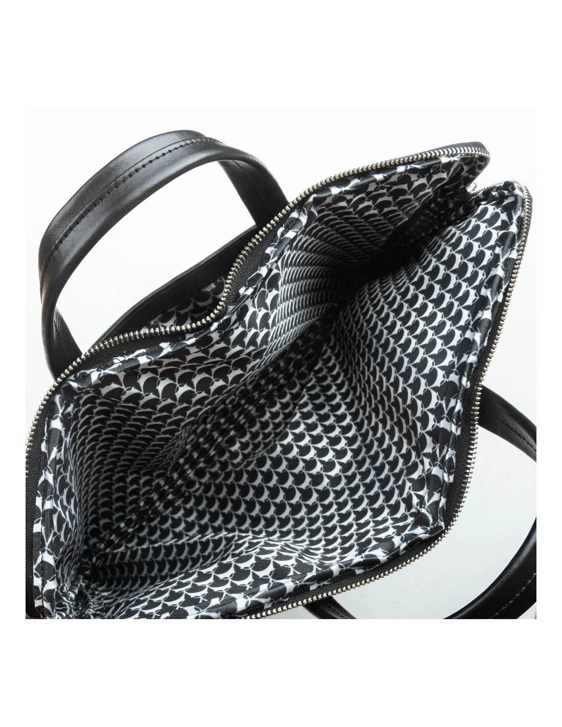 Geanta de laptop pentru femei , servieta, din piele naturala, negru