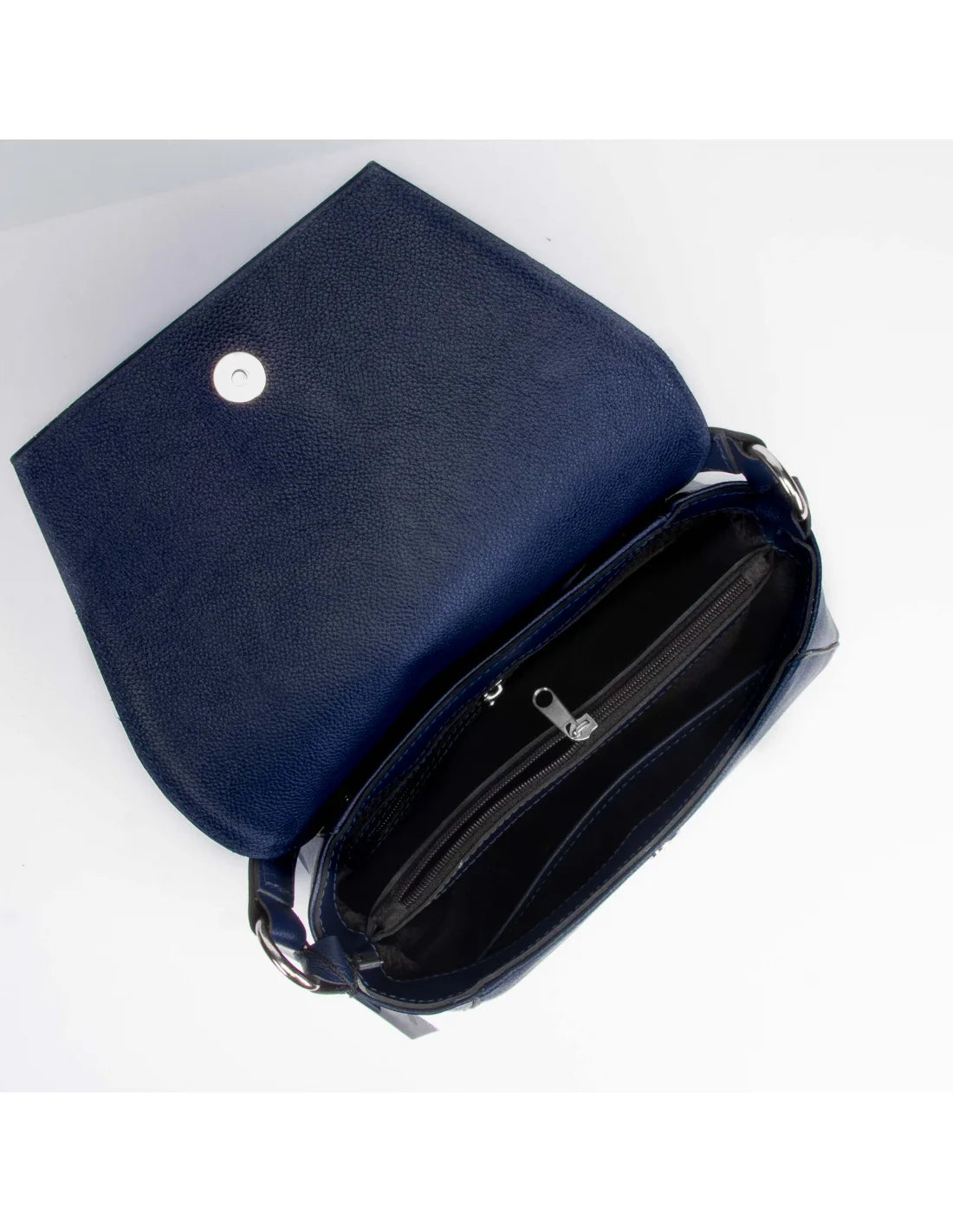 Geanta din piele naturala pentru dama ADA bleumarin