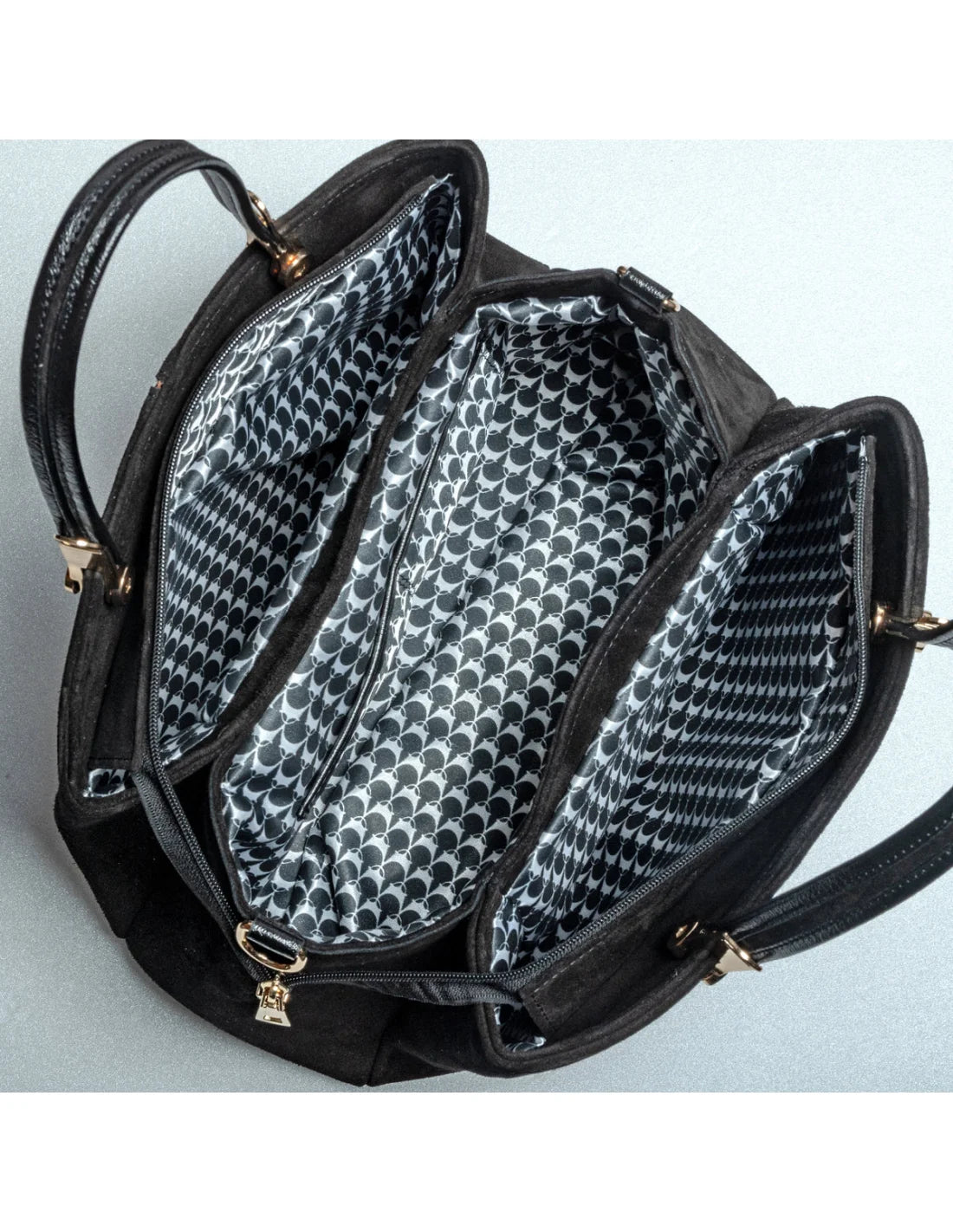 Geanta din piele naturala pentru dama IRINA negru