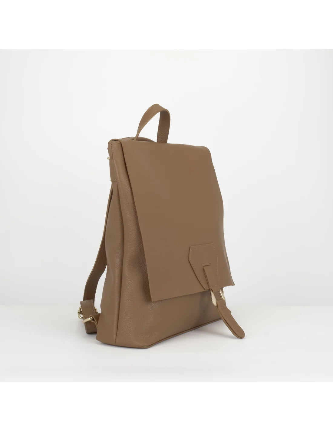 Rucsac din piele naturala pentru dama ATHENA camel