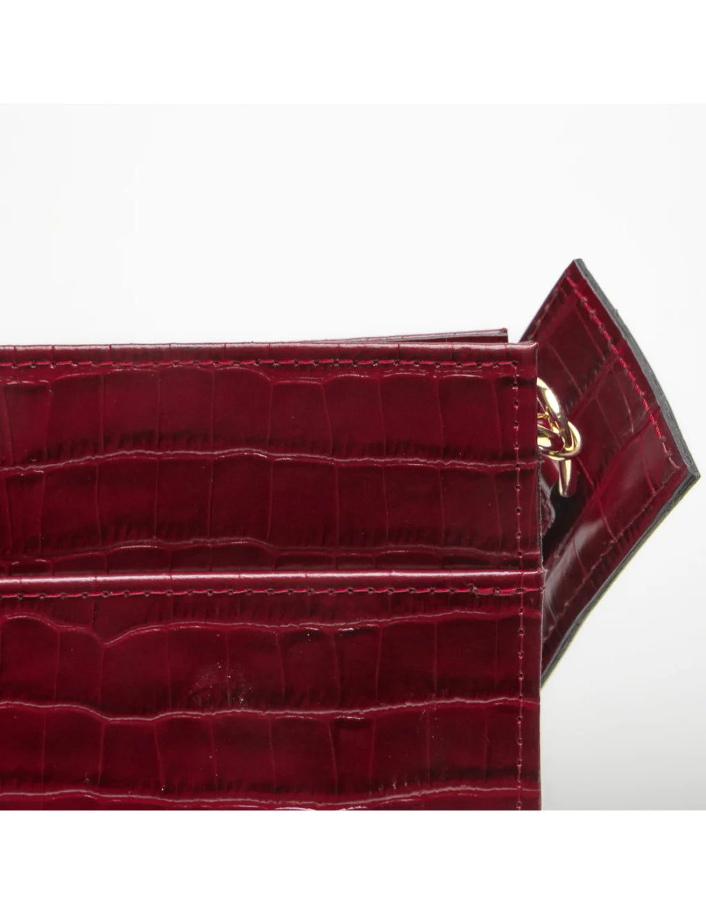 Geanta din piele naturala pentru dama AYUMI, rosu