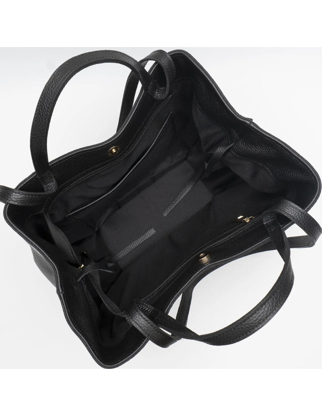 Geanta din piele naturala pentru dama KATERINA negru