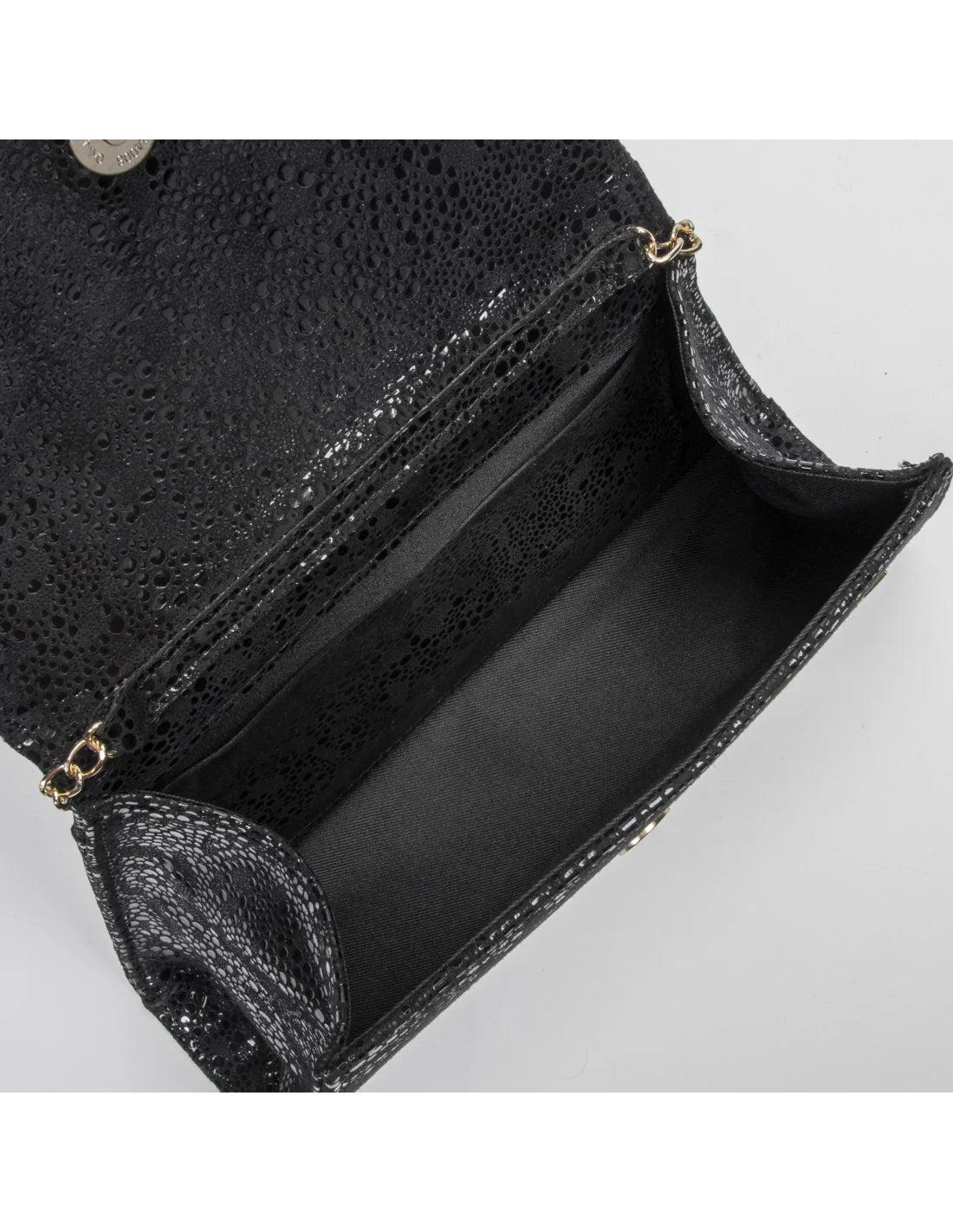 Geanta din piele naturala, pentru dama, LUCIA, negru