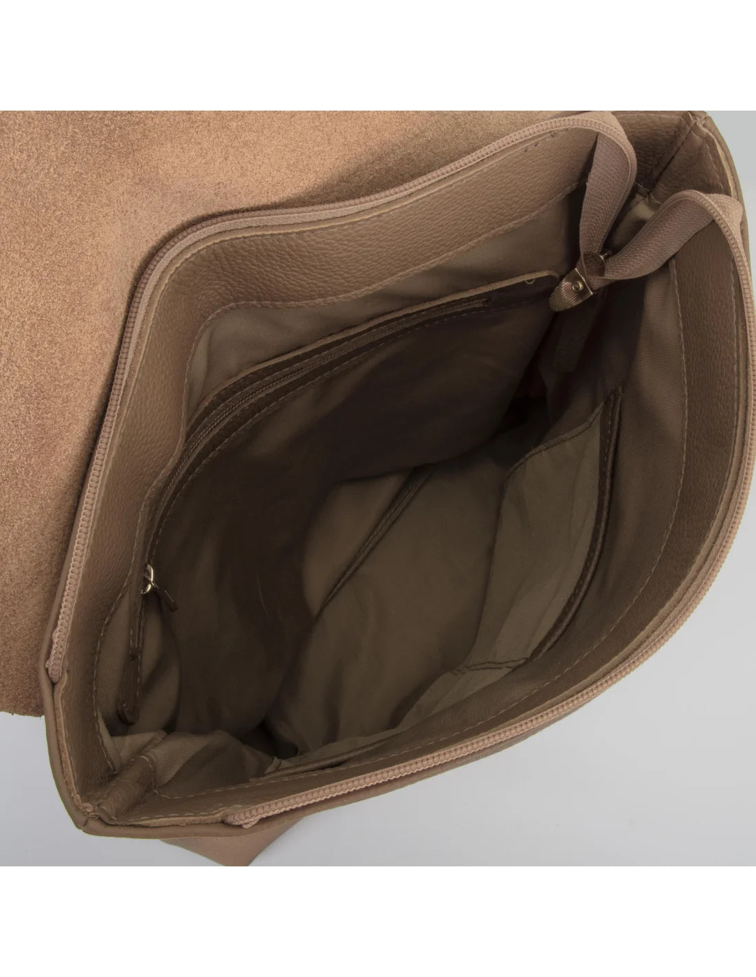 Rucsac din piele naturala pentru dama ATHENA camel
