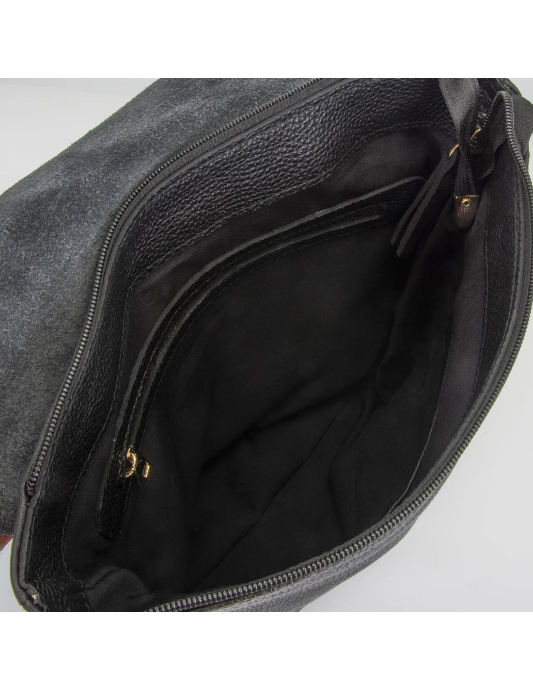 Rucsac din piele naturala pentru dama ATHENA negru