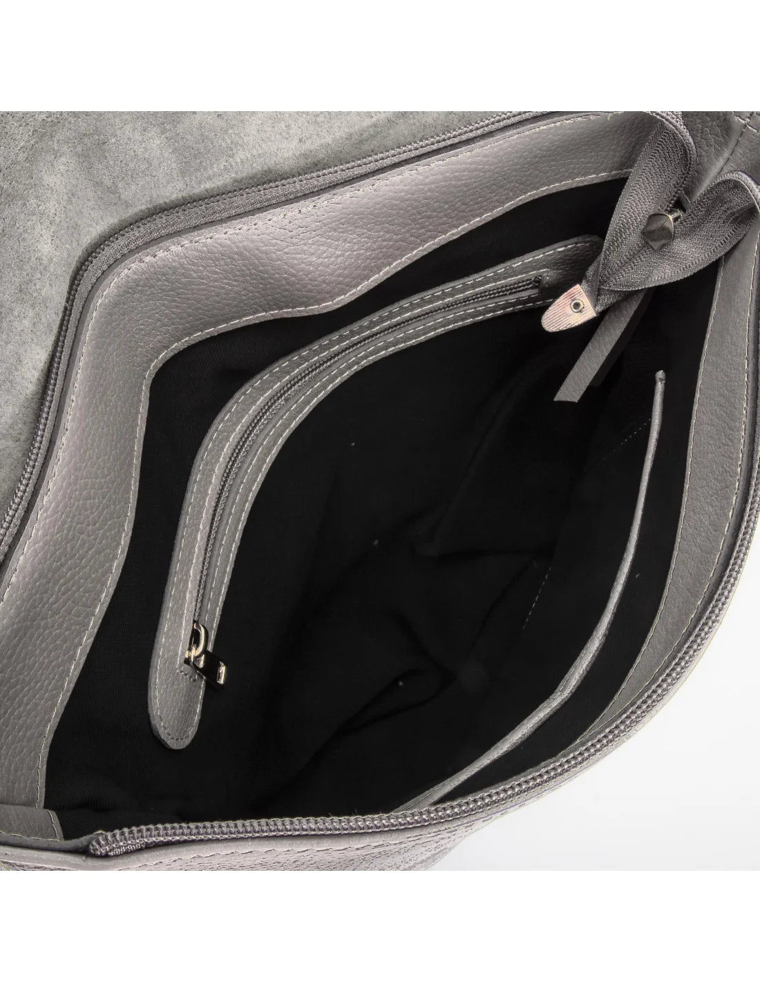 Rucsac din piele naturala pentru dama ATHENA nisip sidefat