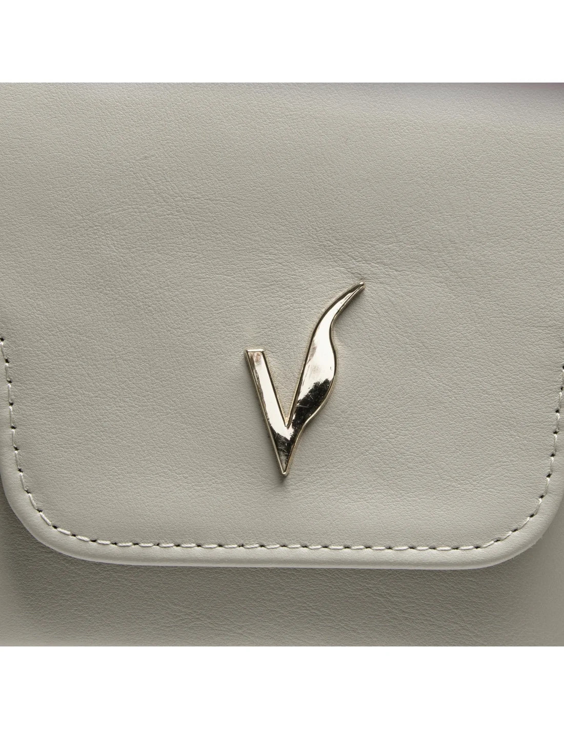 Geanta din piele naturala pentru dama, tip bagheta, SILVIA, crem