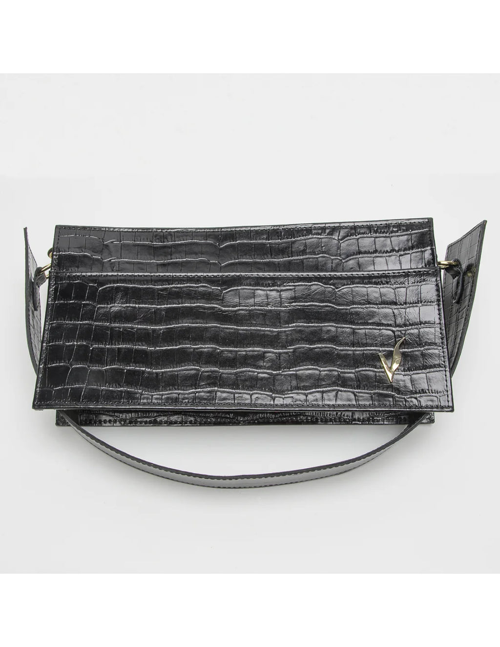 Geanta din piele naturala pentru dama AYUMI, negru