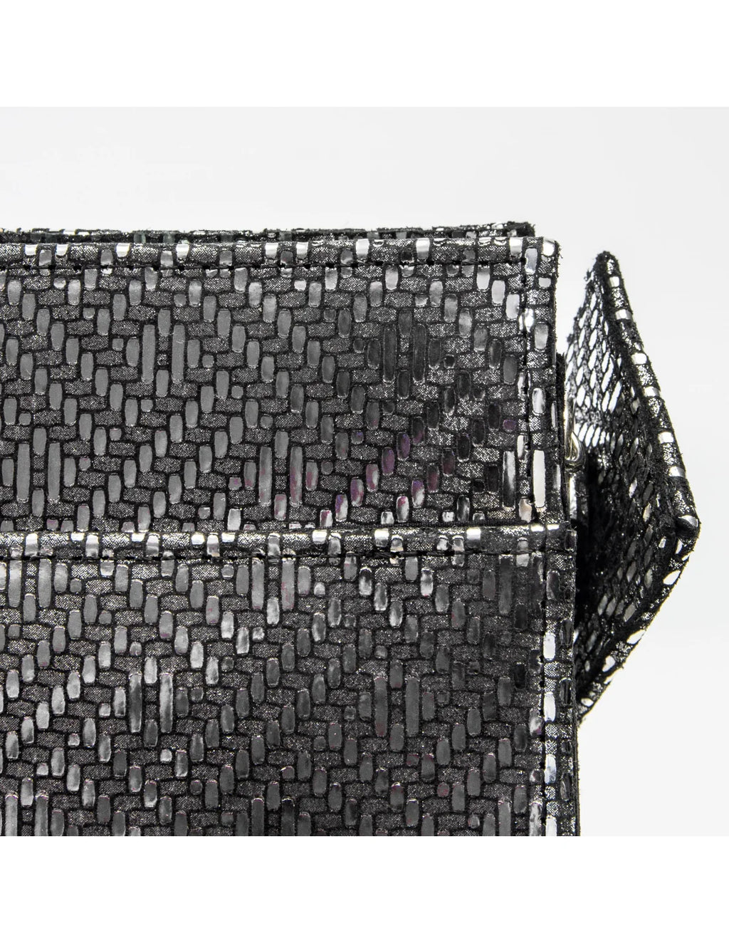 Geanta din piele naturala pentru dama AYUMI, argintiu