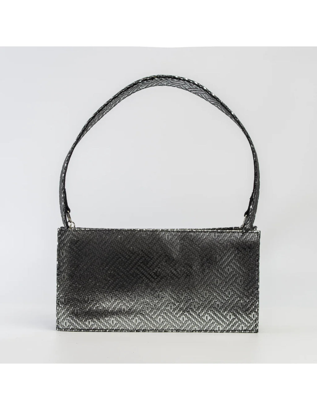 Geanta din piele naturala pentru dama AYUMI, argintiu