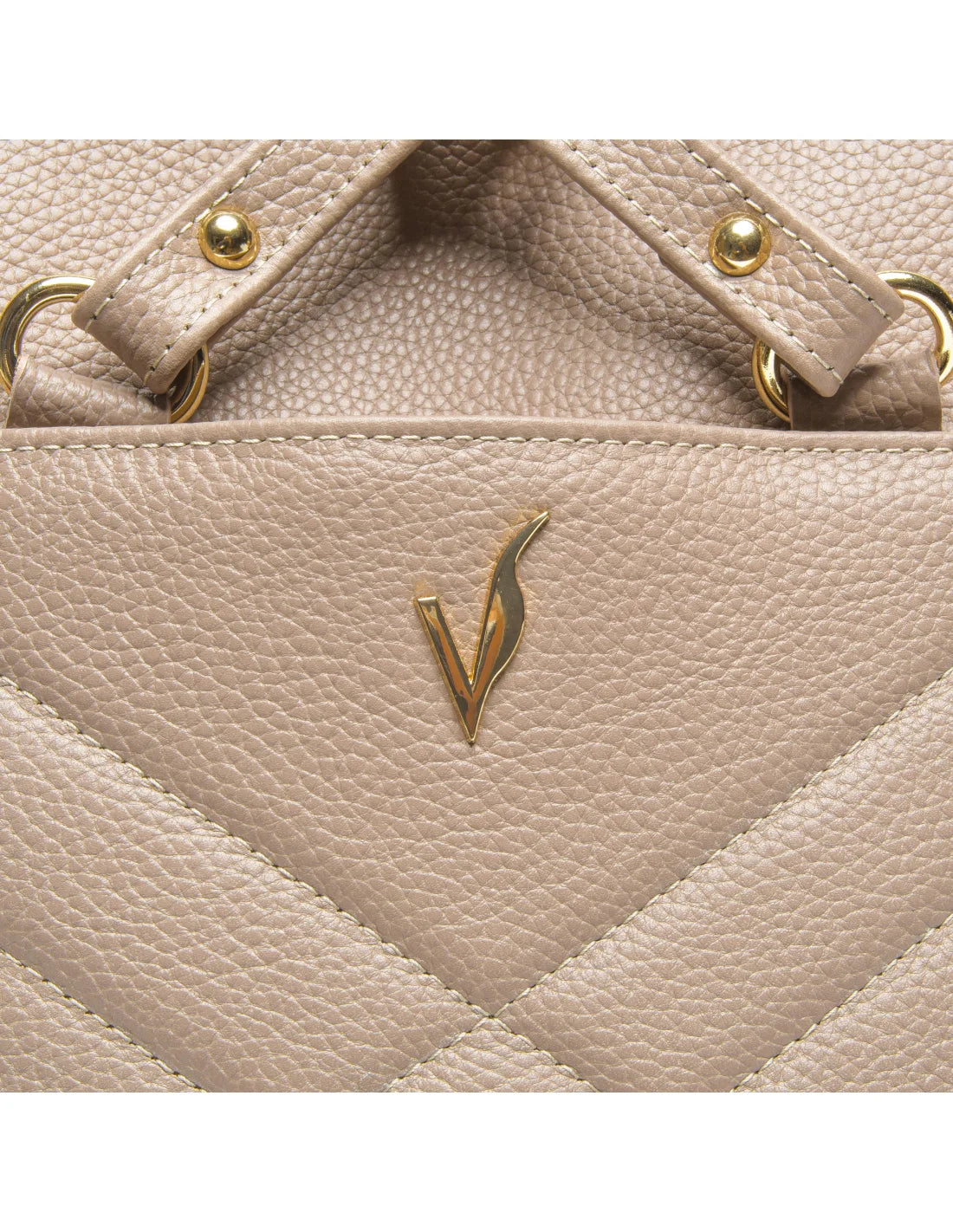 Geanta-Rucsac din piele naturala, pentru dama, ZINNIA, nude