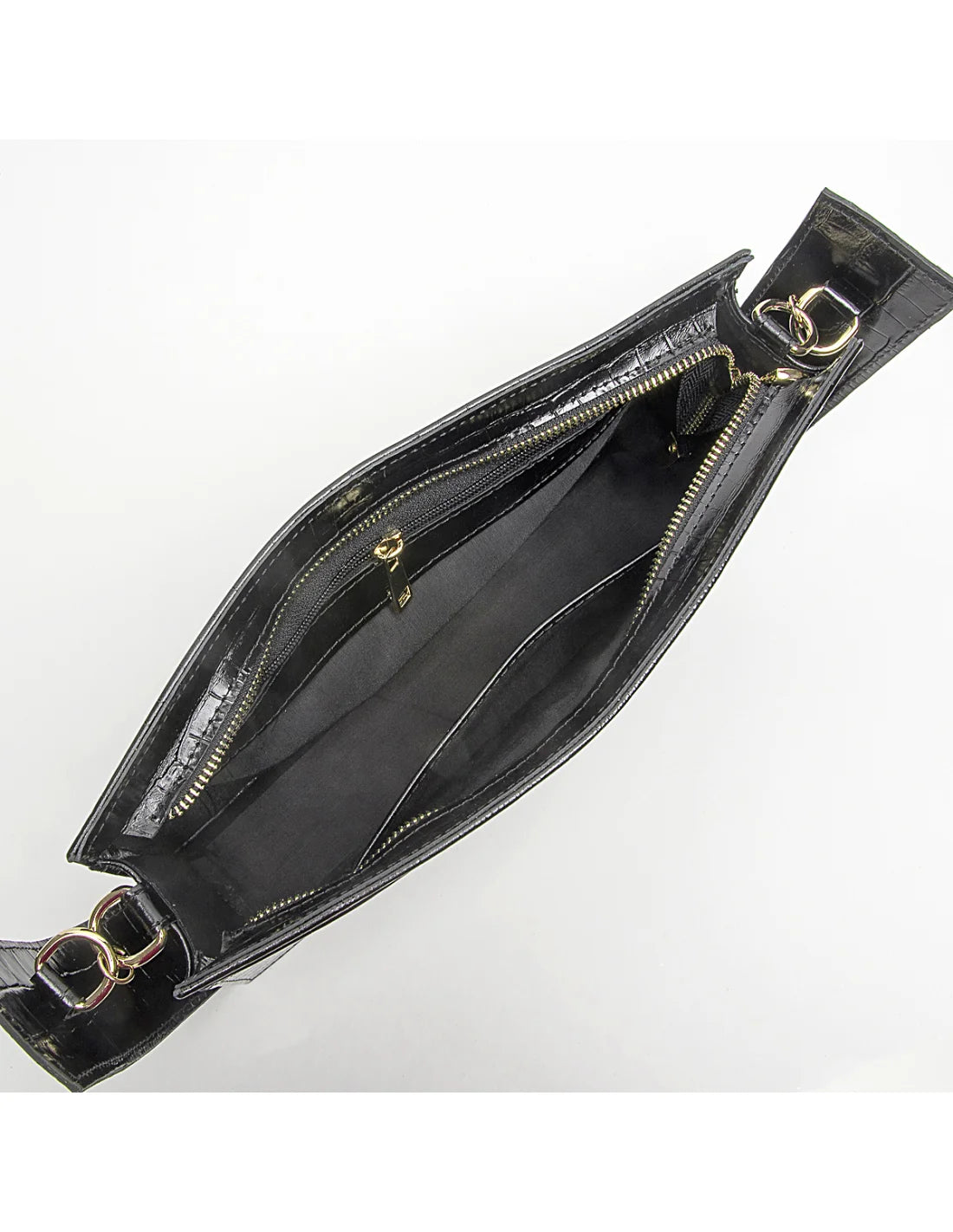 Geanta din piele naturala pentru dama AYUMI, negru